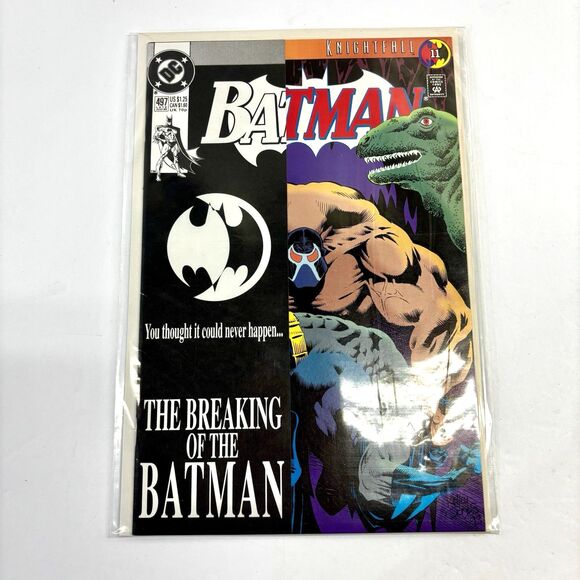 Batman #497 DC Comics Book July 1993 NM The Breaking of The Batman - Picture 1 of 1